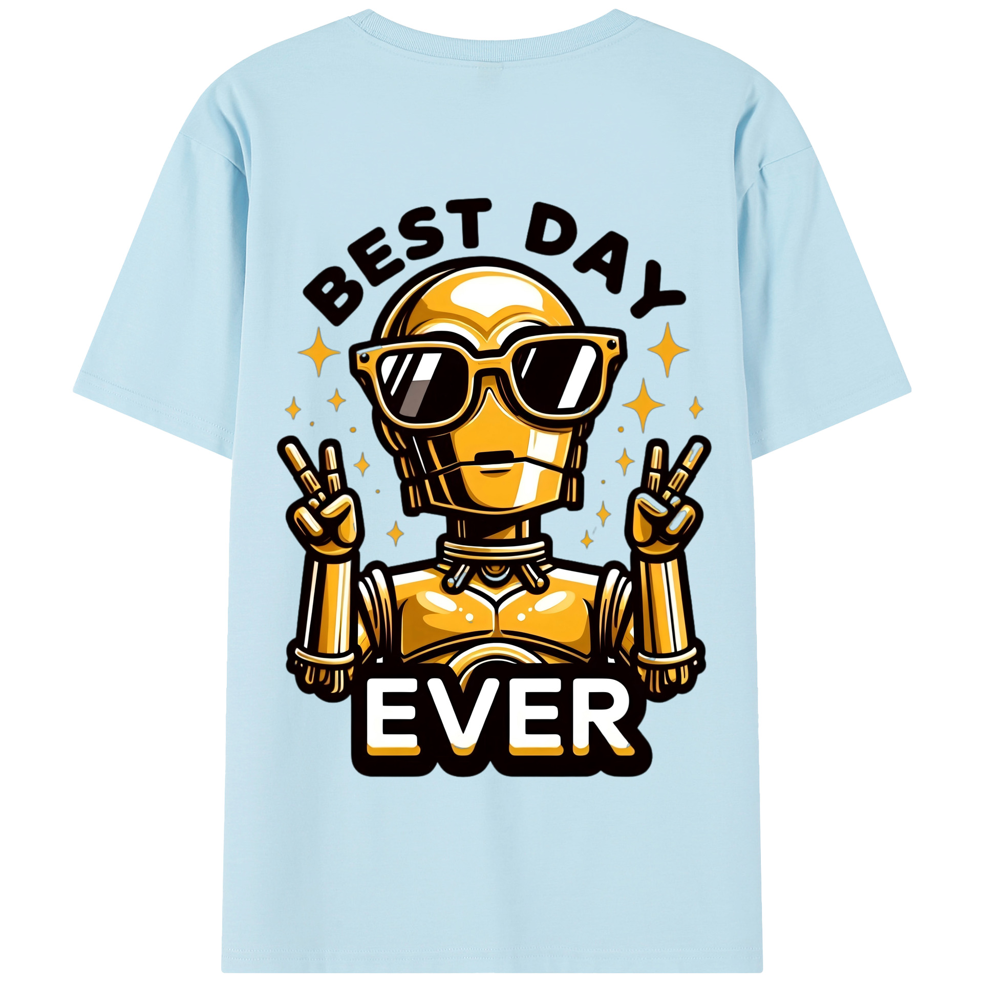（画像用） スター・ウォーズ Star Wars 綿100％半袖Tシャツ（背面プリント）